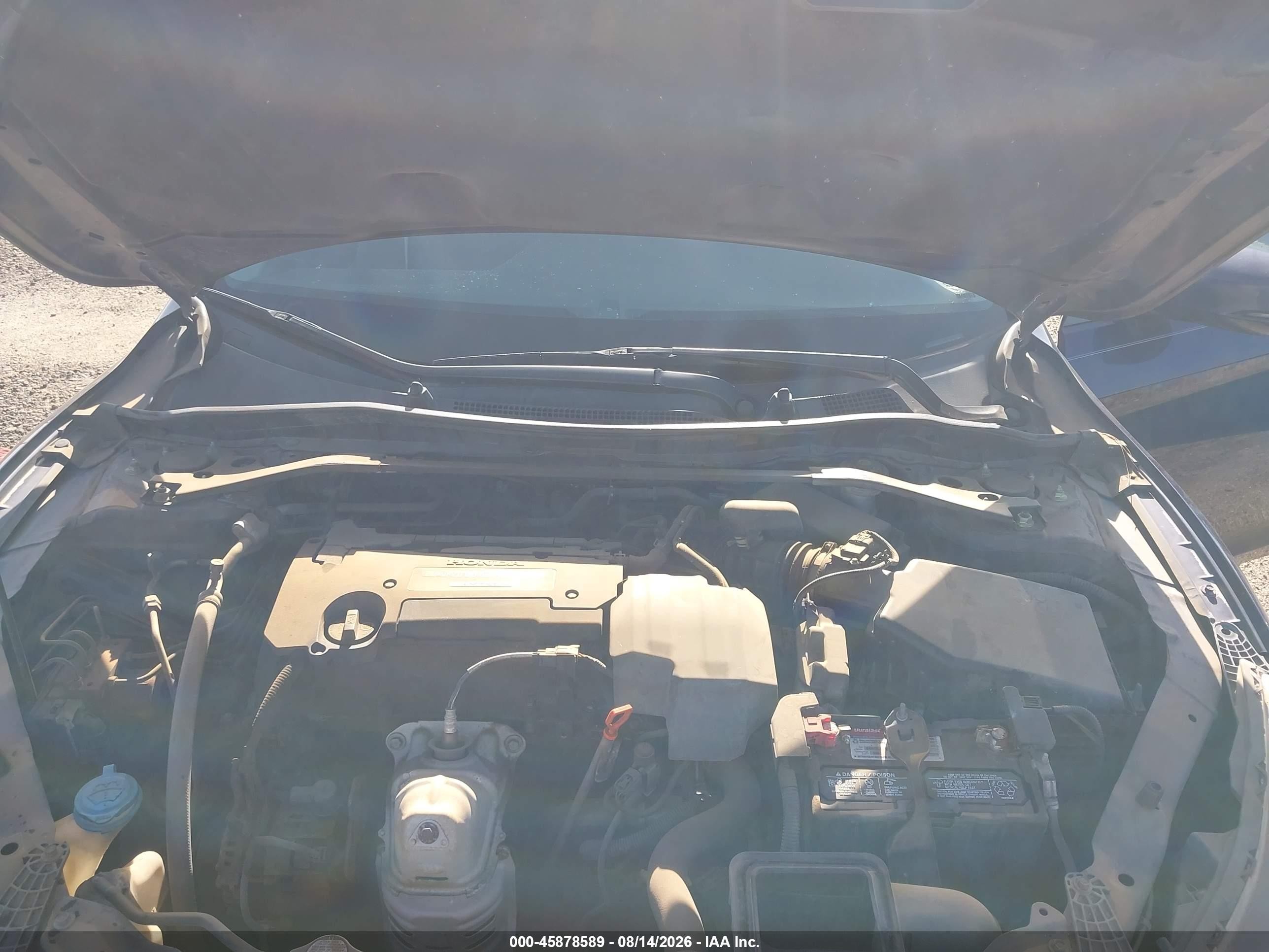 2013 Honda Accord Ex-l Blue vin: 1HGCR2F85DA207464