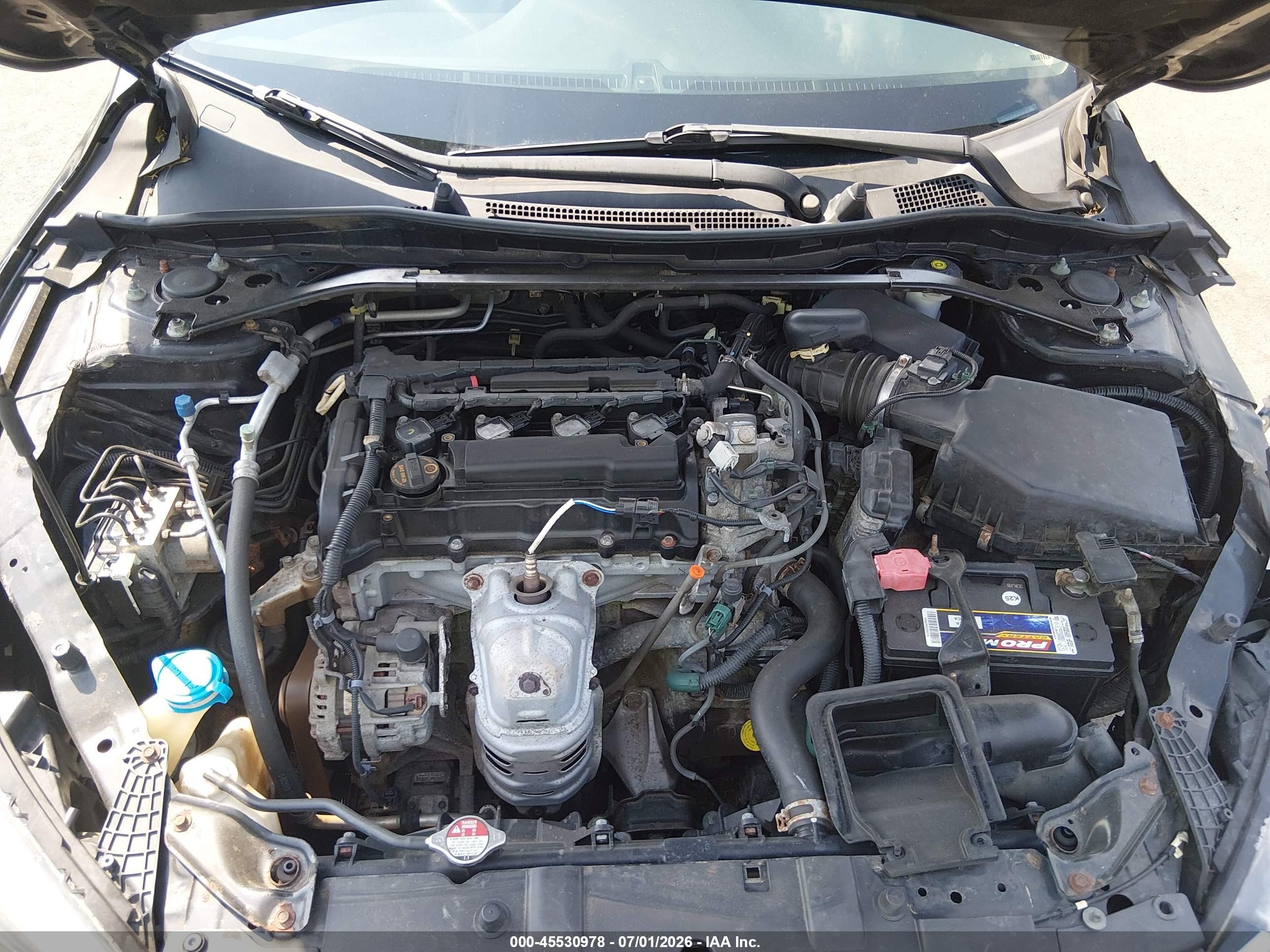 2013 Honda Accord Ex-l Black vin: 1HGCR2F85DA215757