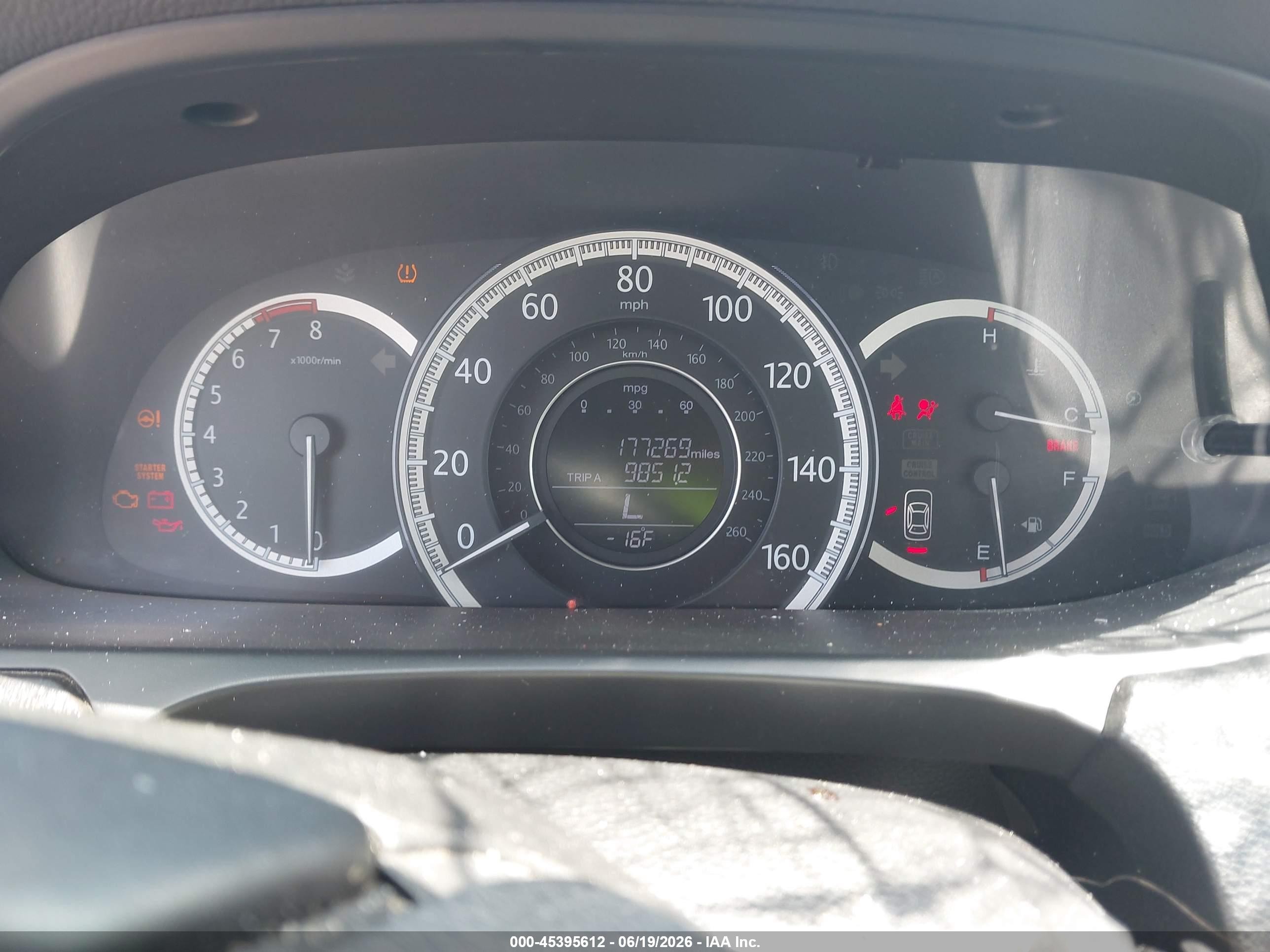 2013 Honda Accord Ex-l Gray vin: 1HGCR2F85DA243851