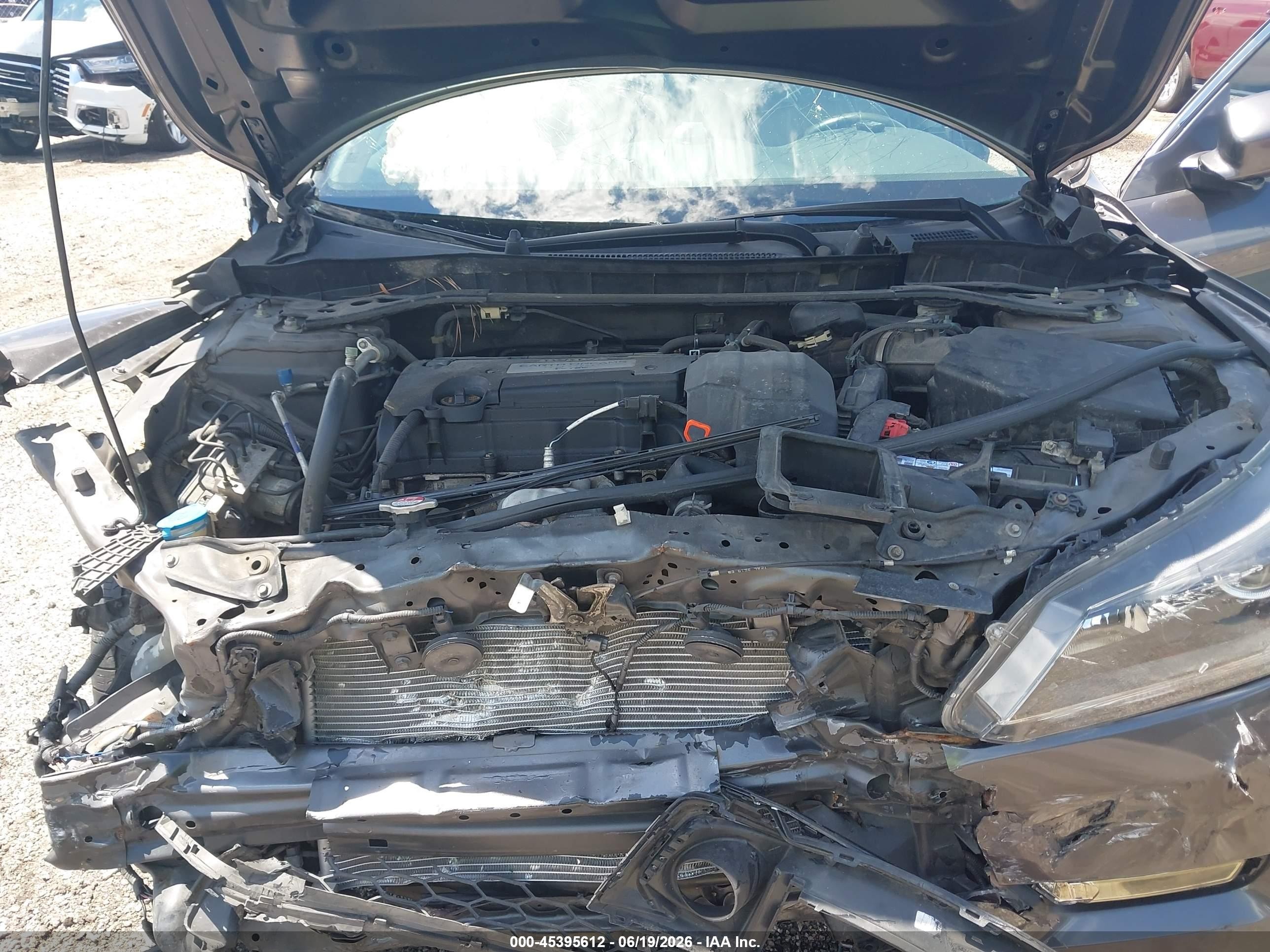2013 Honda Accord Ex-l Gray vin: 1HGCR2F85DA243851