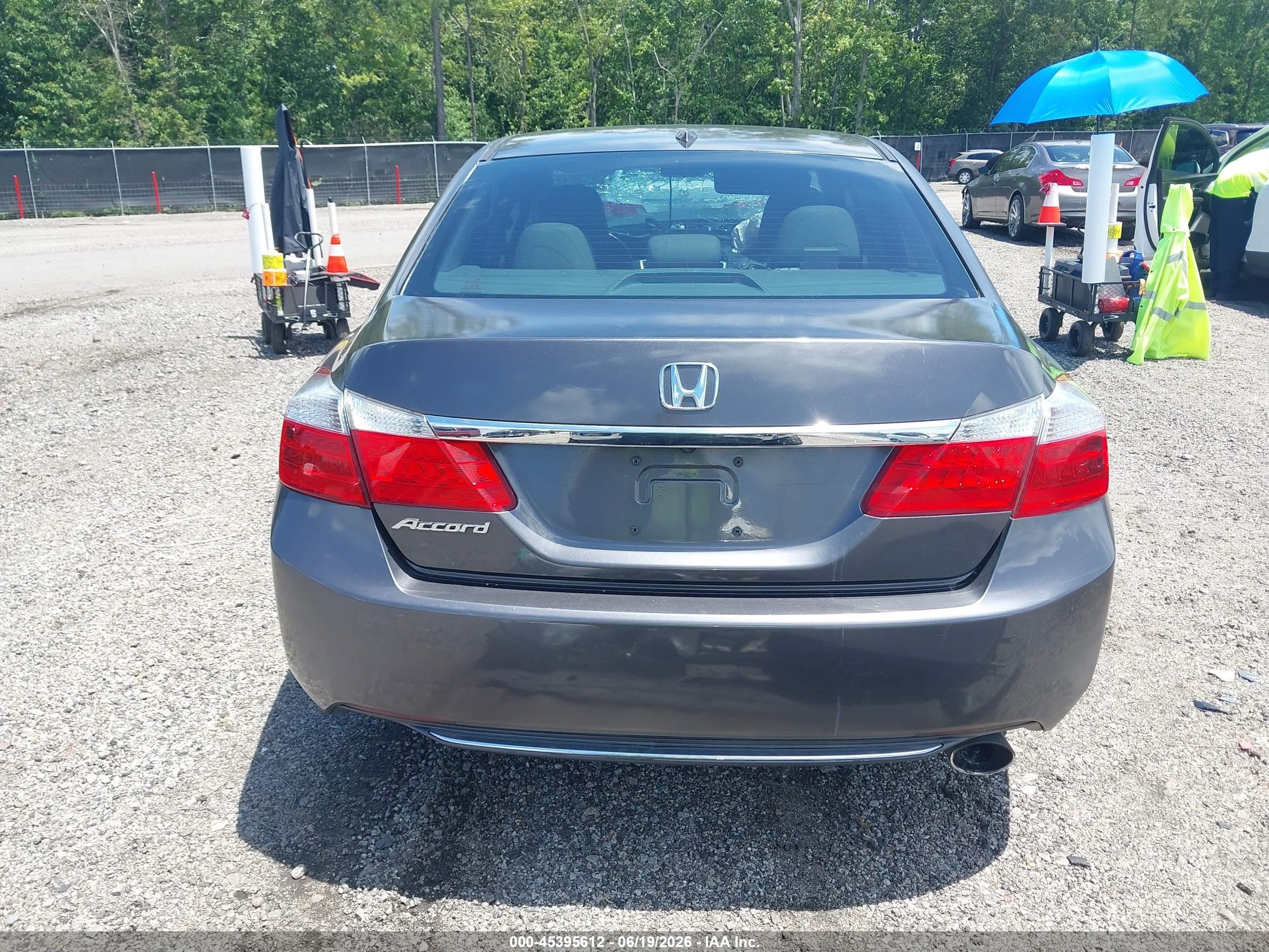 2013 Honda Accord Ex-l Gray vin: 1HGCR2F85DA243851