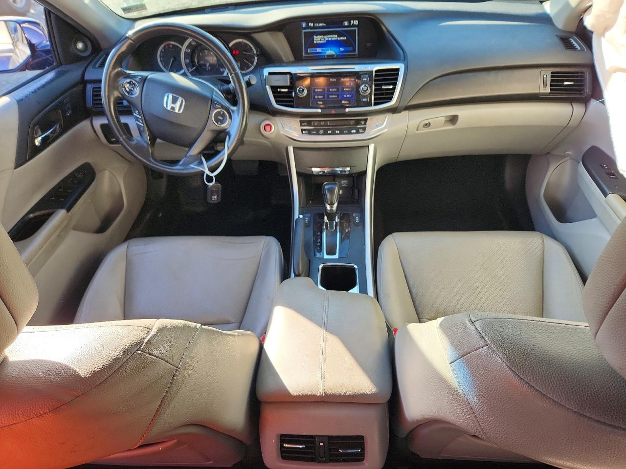 2013 Honda Accord Exl Синий vin: 1HGCR2F85DA247592