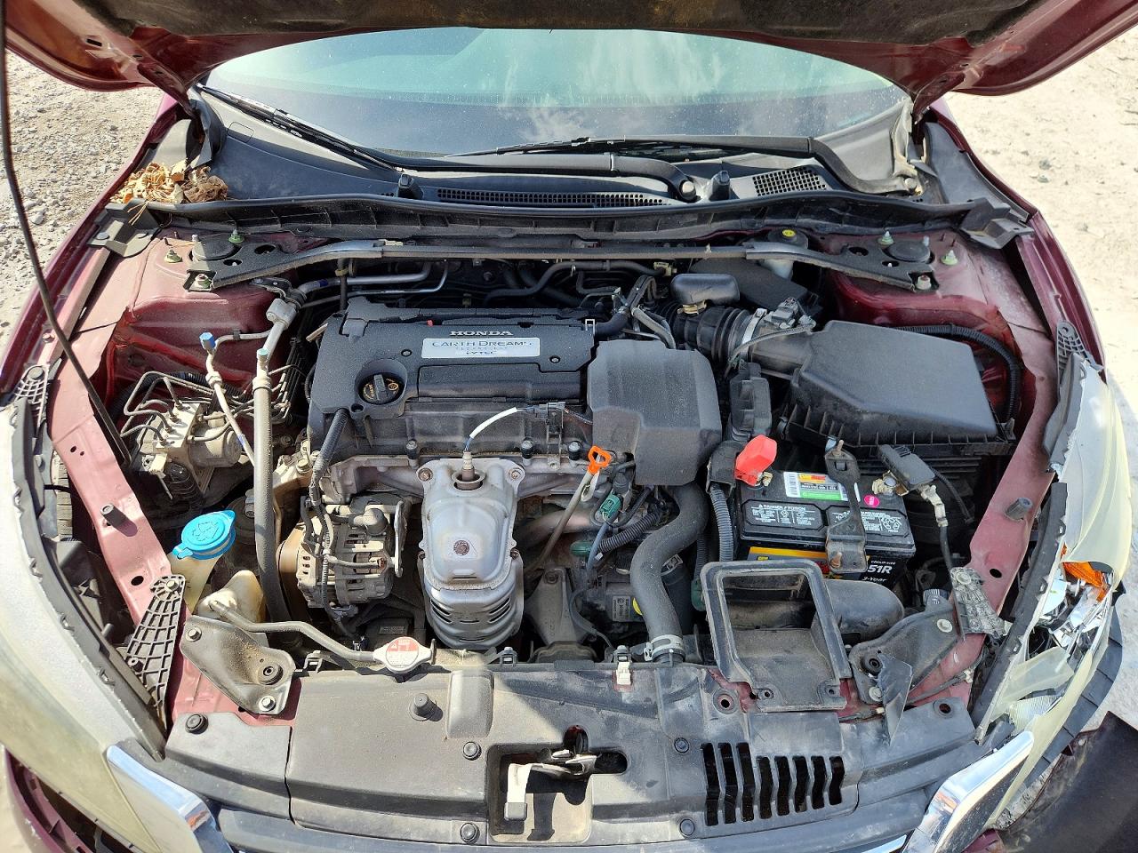 2013 Honda Accord Exl Burgundy vin: 1HGCR2F85DA266823