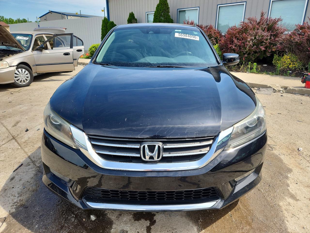 2014 Honda Accord Exl Черный vin: 1HGCR2F85EA025376