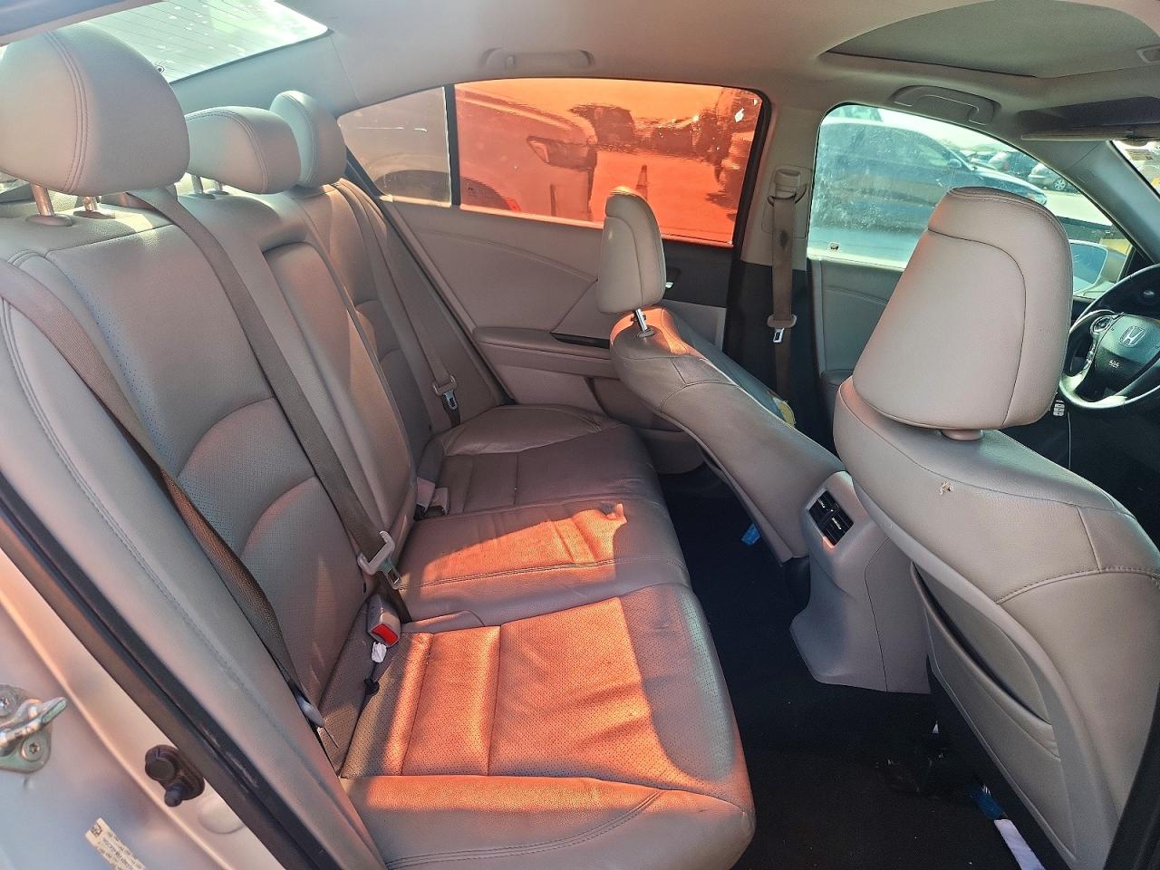 2014 Honda Accord Exl Silver vin: 1HGCR2F85EA063304