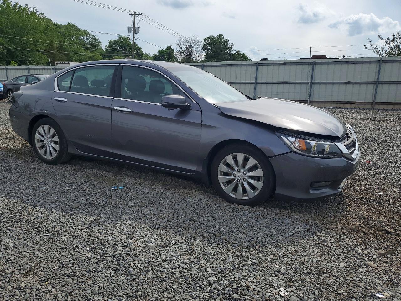 2014 Honda Accord Exl Gray vin: 1HGCR2F85EA138650