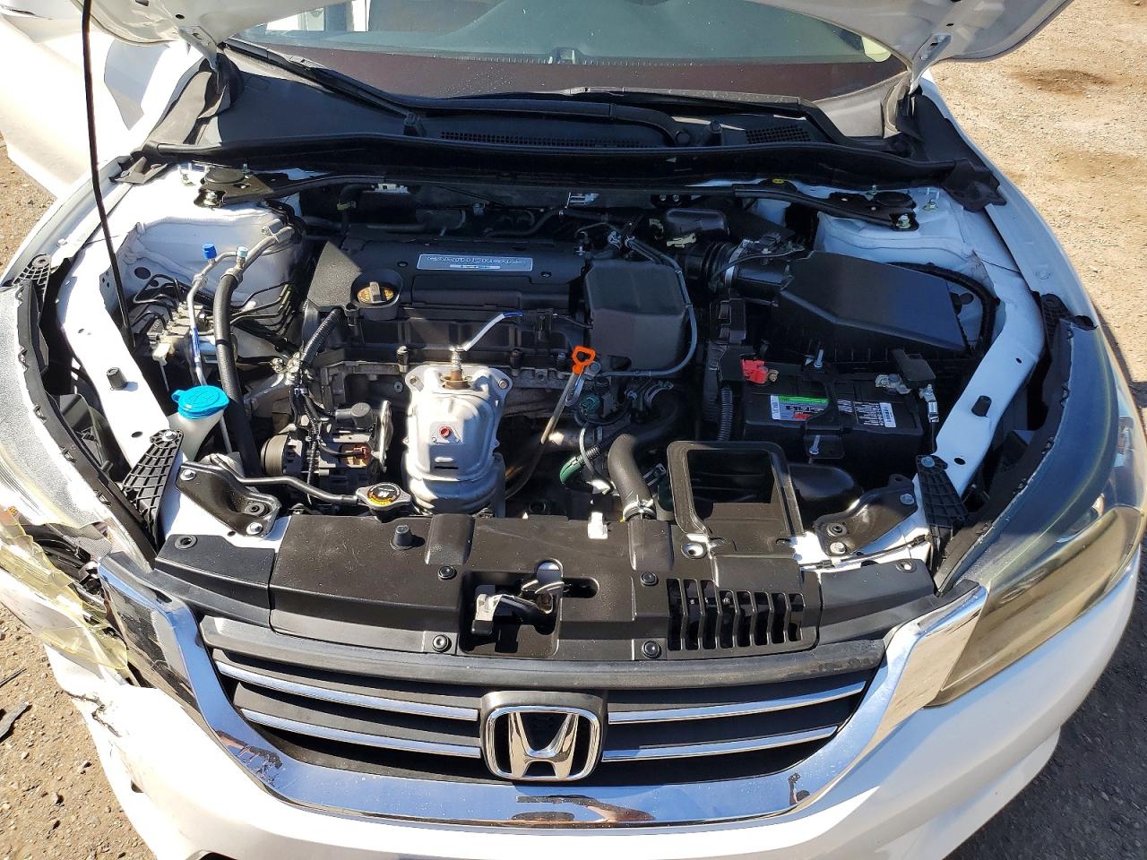 2014 Honda Accord Exl White vin: 1HGCR2F85EA142567