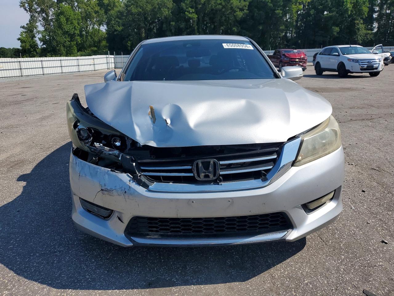 2014 Honda Accord Exl Silver vin: 1HGCR2F85EA162849