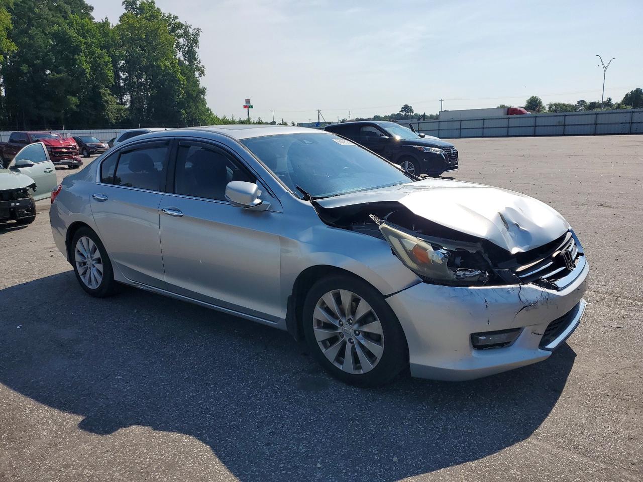 2014 Honda Accord Exl Silver vin: 1HGCR2F85EA162849
