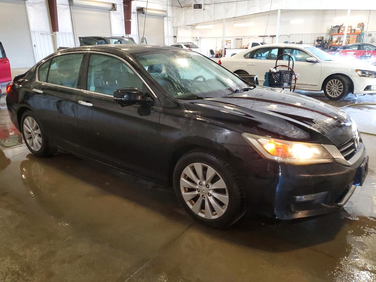 2014 Honda Accord Exl Black vin: 1HGCR2F85EA171423