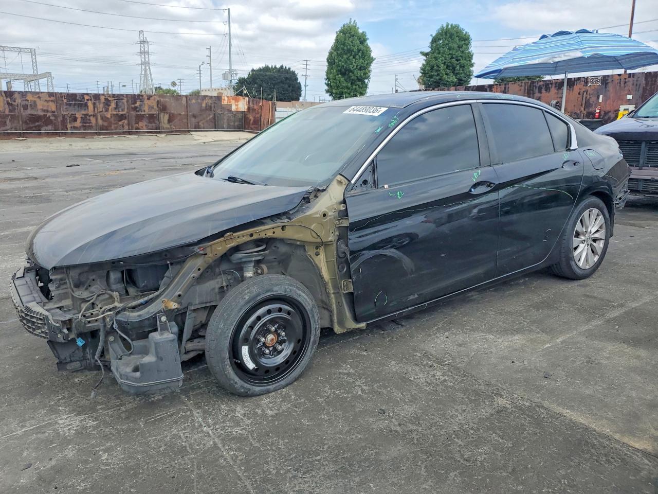 2014 Honda Accord Exl Black vin: 1HGCR2F85EA206008