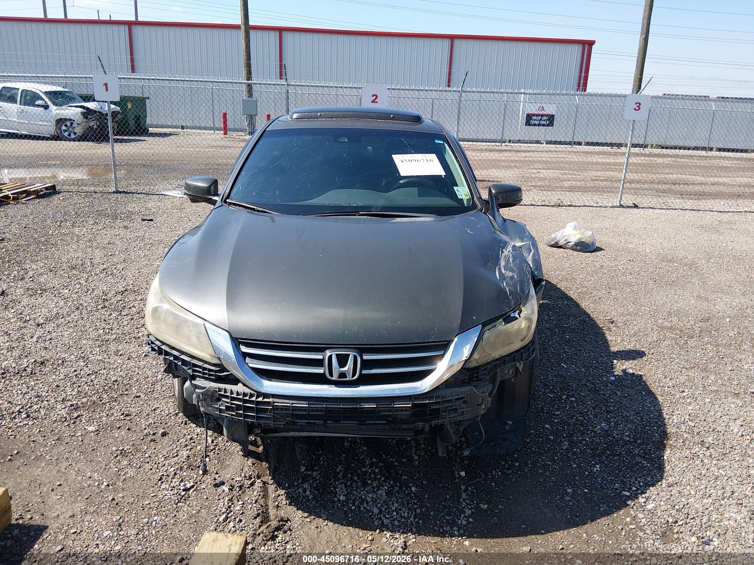 2014 Honda Accord Ex-l Gray vin: 1HGCR2F85EA209362