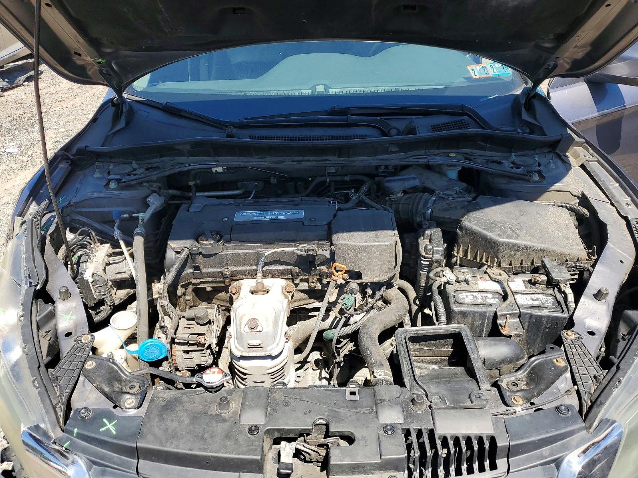 2014 Honda Accord Exl Серый vin: 1HGCR2F85EA215954