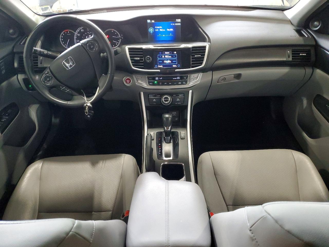2014 Honda Accord Exl Gray vin: 1HGCR2F85EA226310