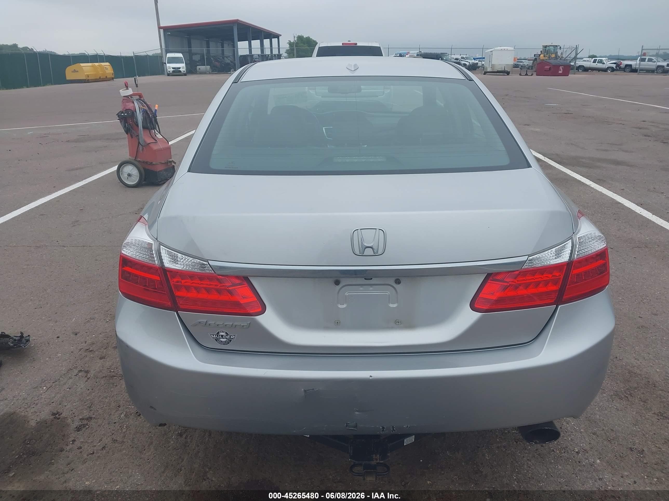 2014 Honda Accord Ex-l Silver vin: 1HGCR2F85EA244693