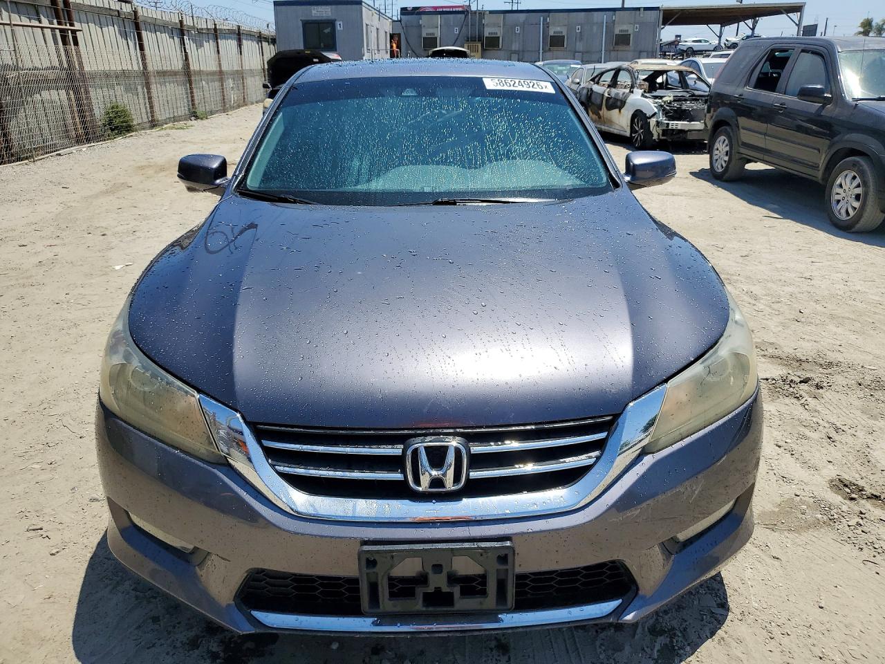 2014 Honda Accord Exl Gray vin: 1HGCR2F85EA260652