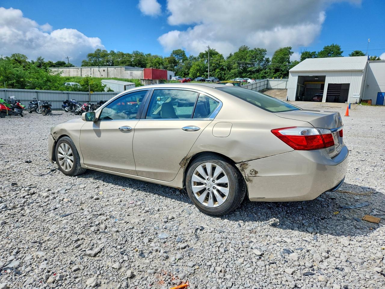 2014 Honda Accord Exl Gold vin: 1HGCR2F85EA308859