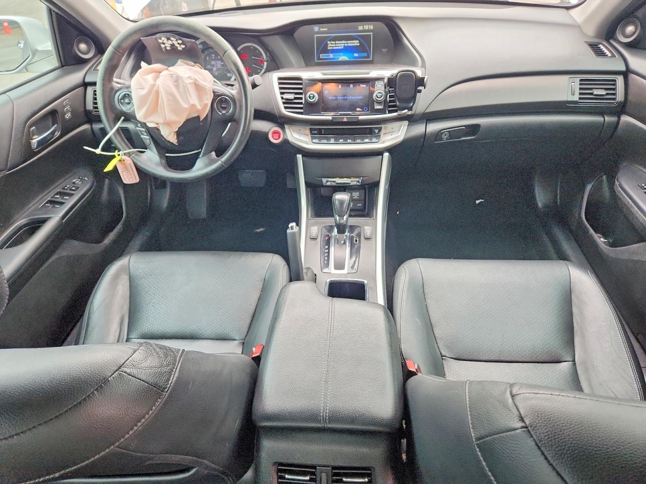 2015 Honda Accord Exl Silver vin: 1HGCR2F85FA020583
