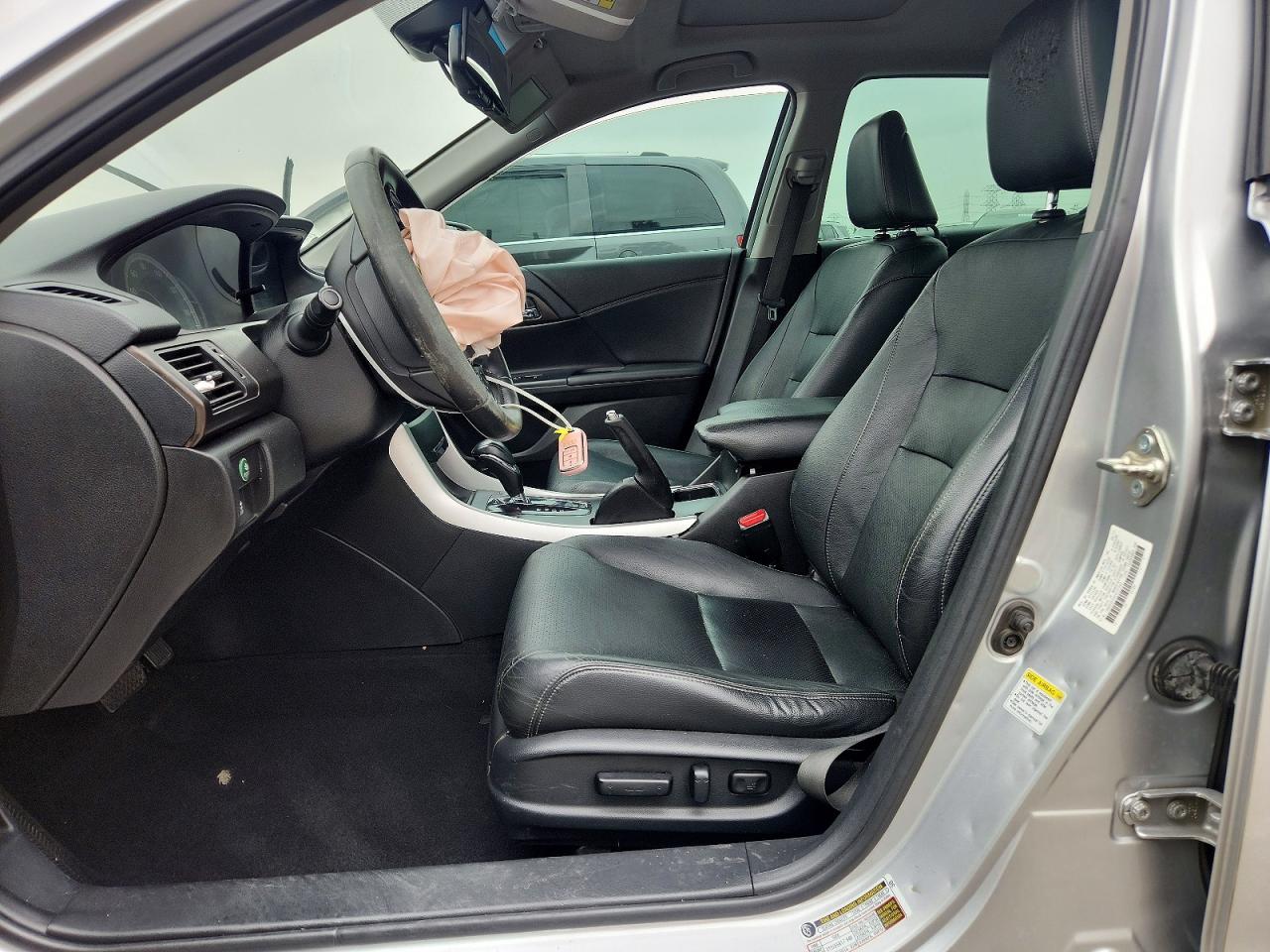 2015 Honda Accord Exl Silver vin: 1HGCR2F85FA020583