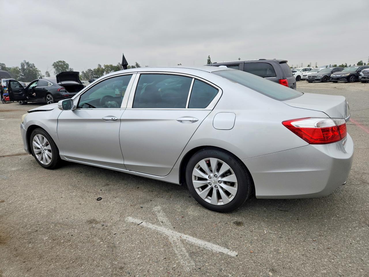 2015 Honda Accord Exl Silver vin: 1HGCR2F85FA020583