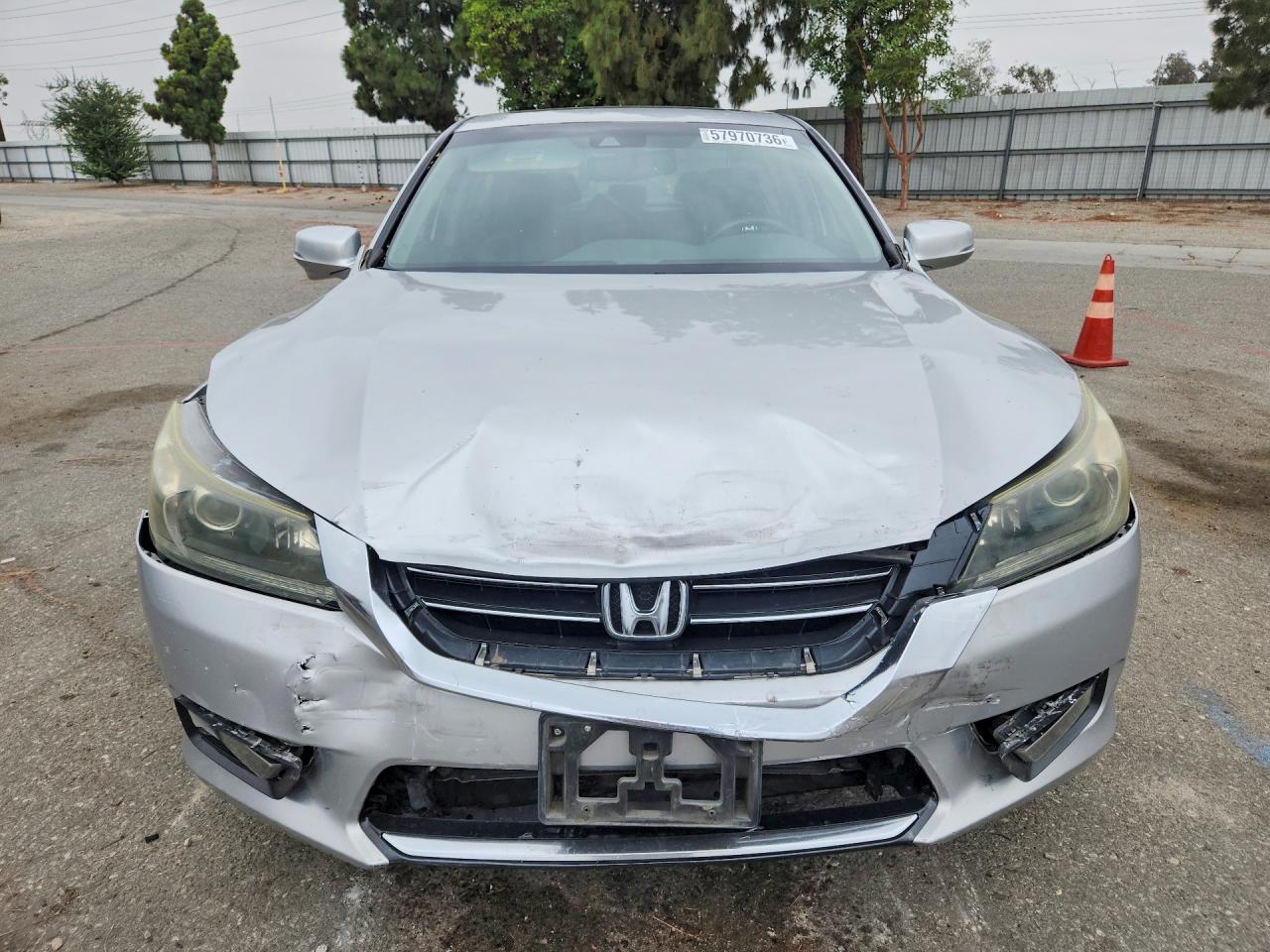 2015 Honda Accord Exl Silver vin: 1HGCR2F85FA020583