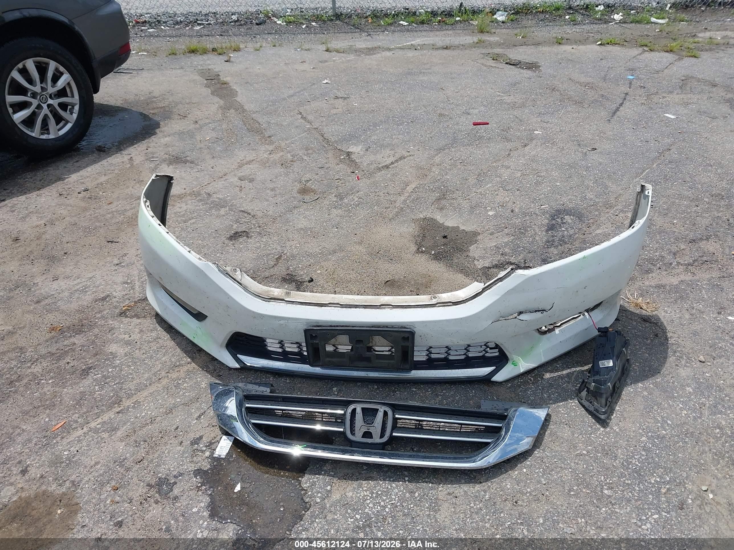2015 Honda Accord Ex-l White vin: 1HGCR2F85FA060677