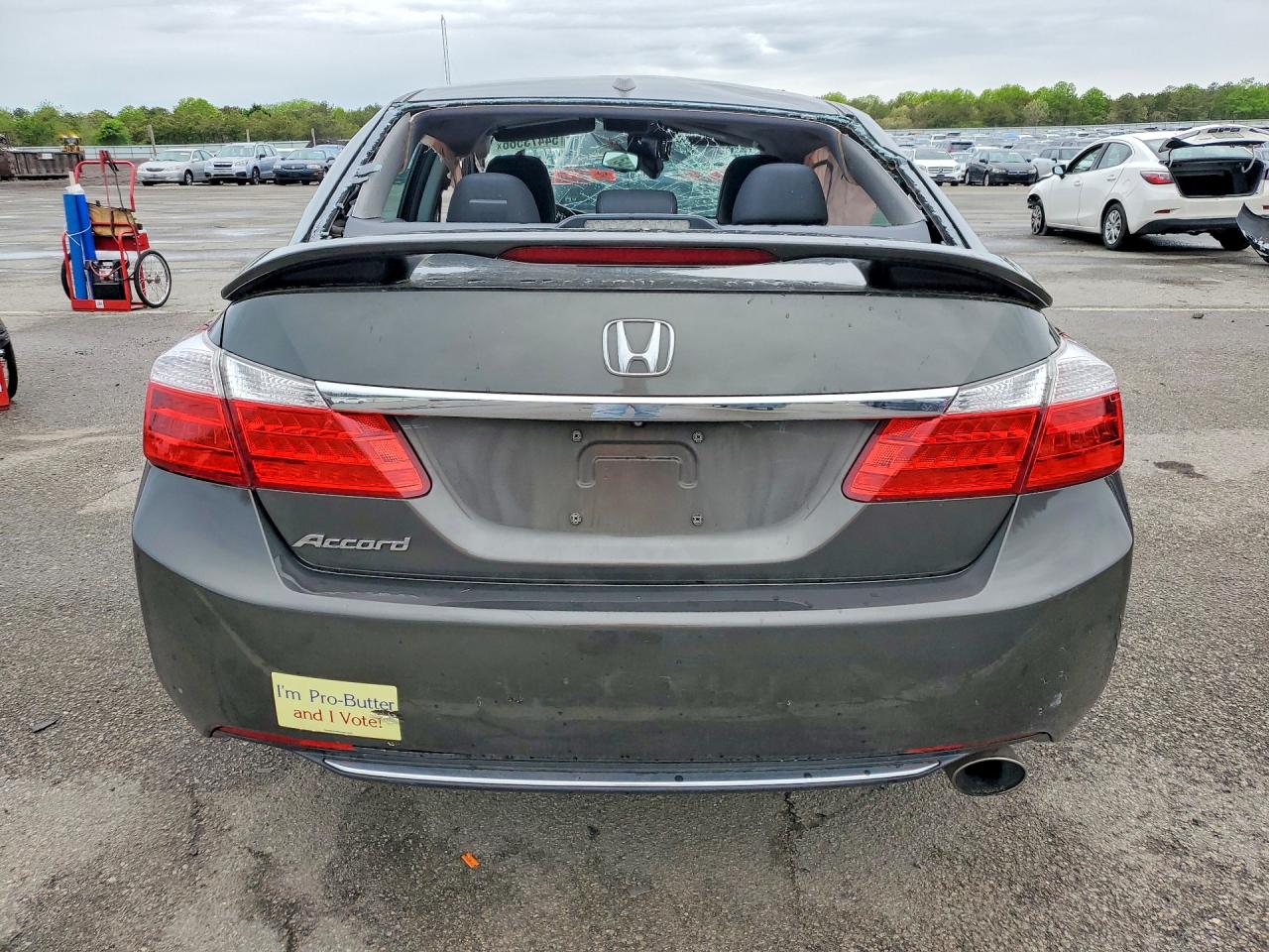 2015 Honda Accord Exl Gray vin: 1HGCR2F85FA063854