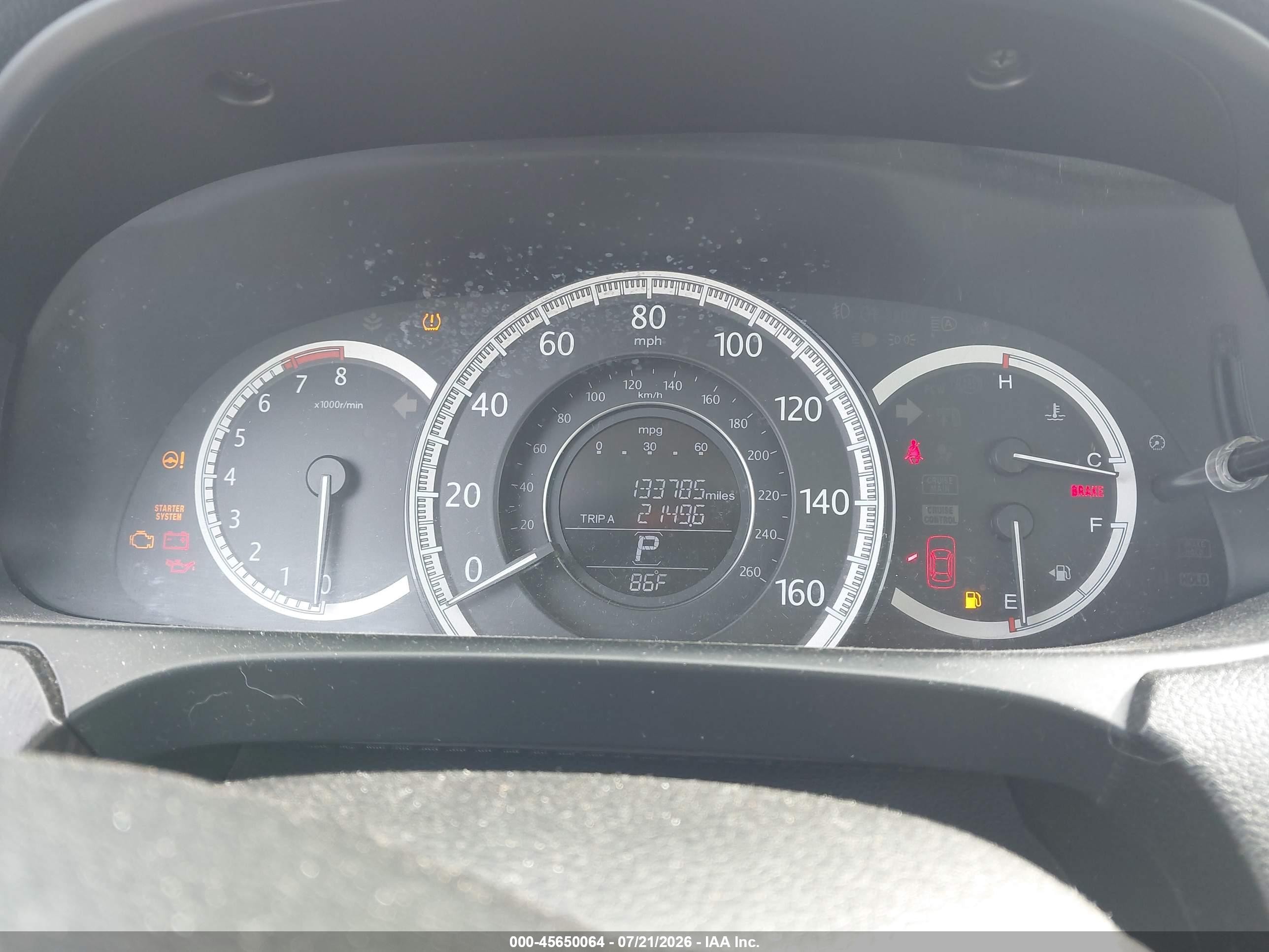 2015 Honda Accord Ex-l White vin: 1HGCR2F85FA065944