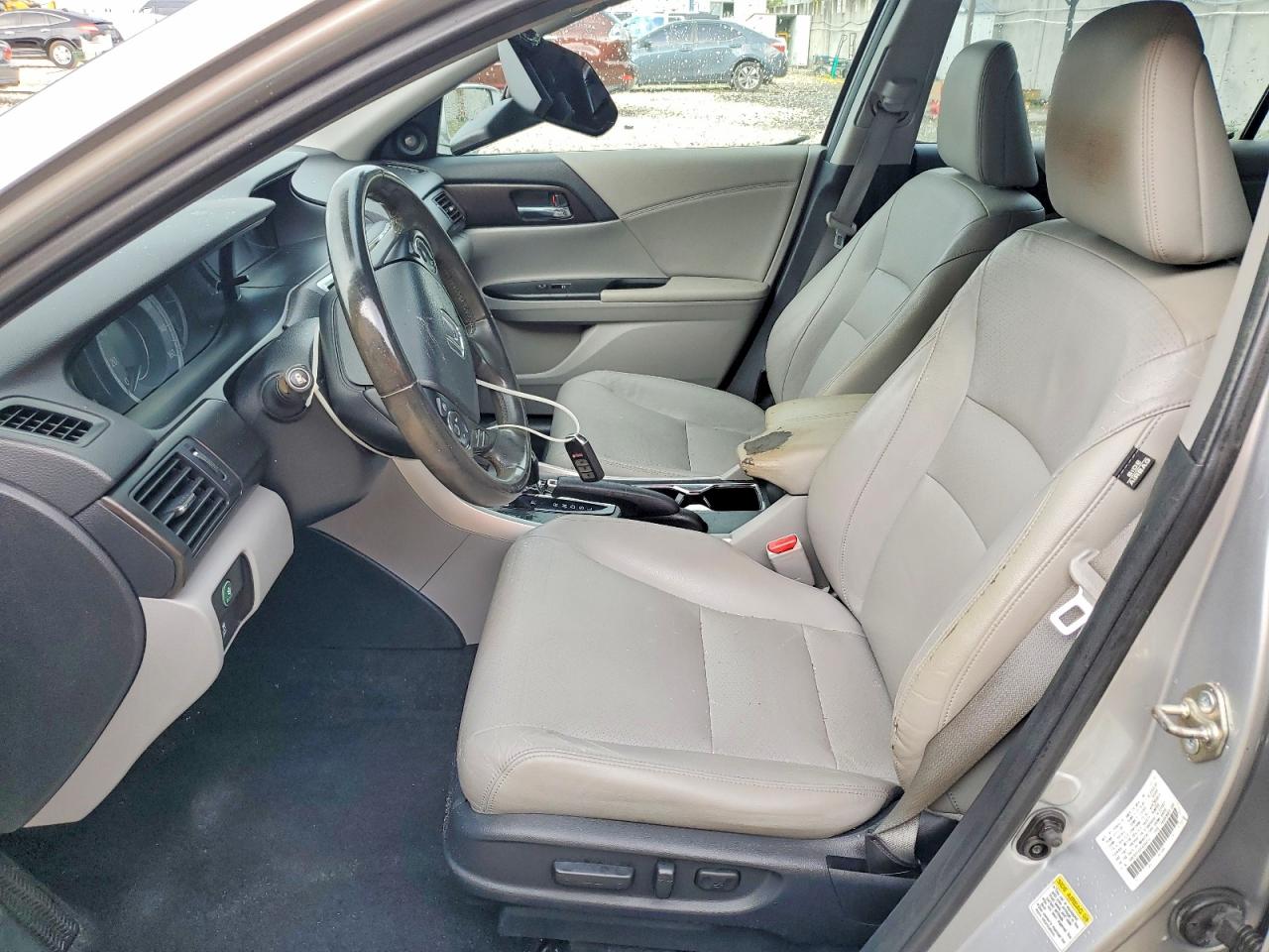 2015 Honda Accord Exl Silver vin: 1HGCR2F85FA068701