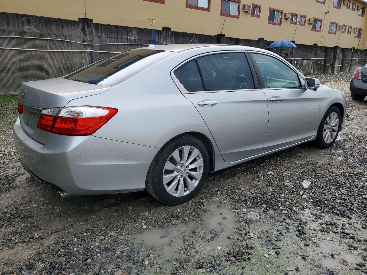 2015 Honda Accord Exl Silver vin: 1HGCR2F85FA068701