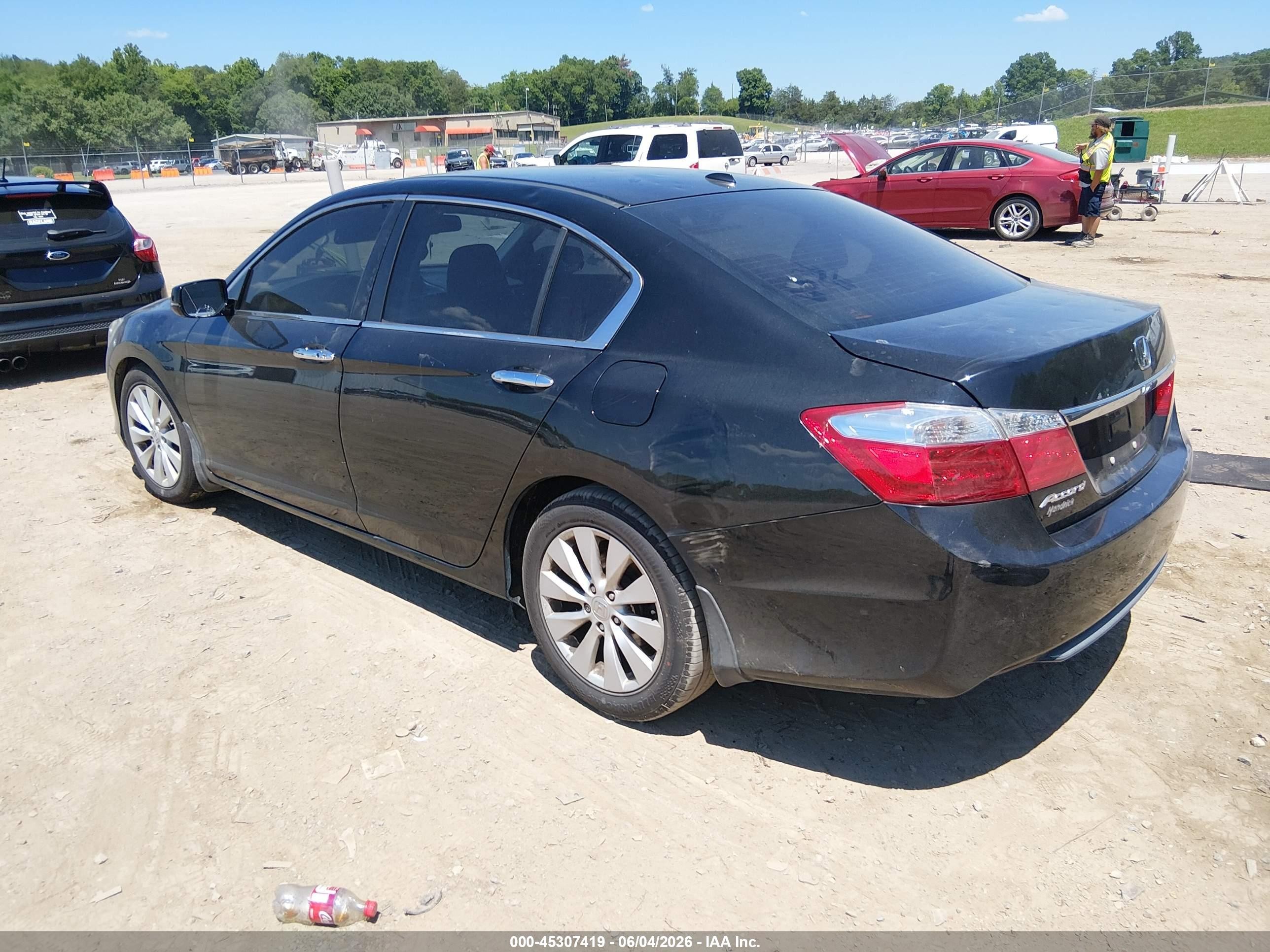 2015 Honda Accord Ex-l Black vin: 1HGCR2F85FA088673