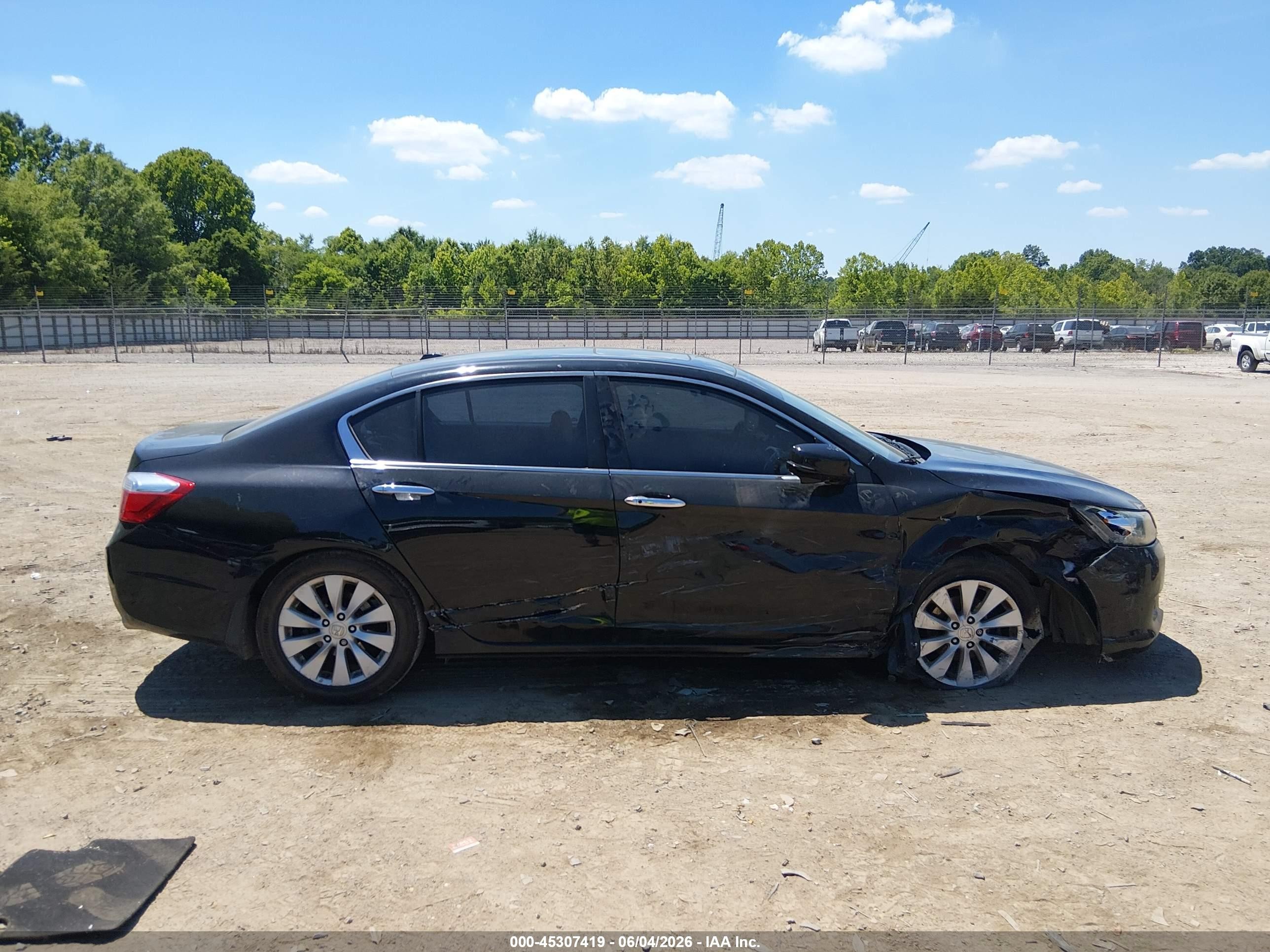 2015 Honda Accord Ex-l Black vin: 1HGCR2F85FA088673