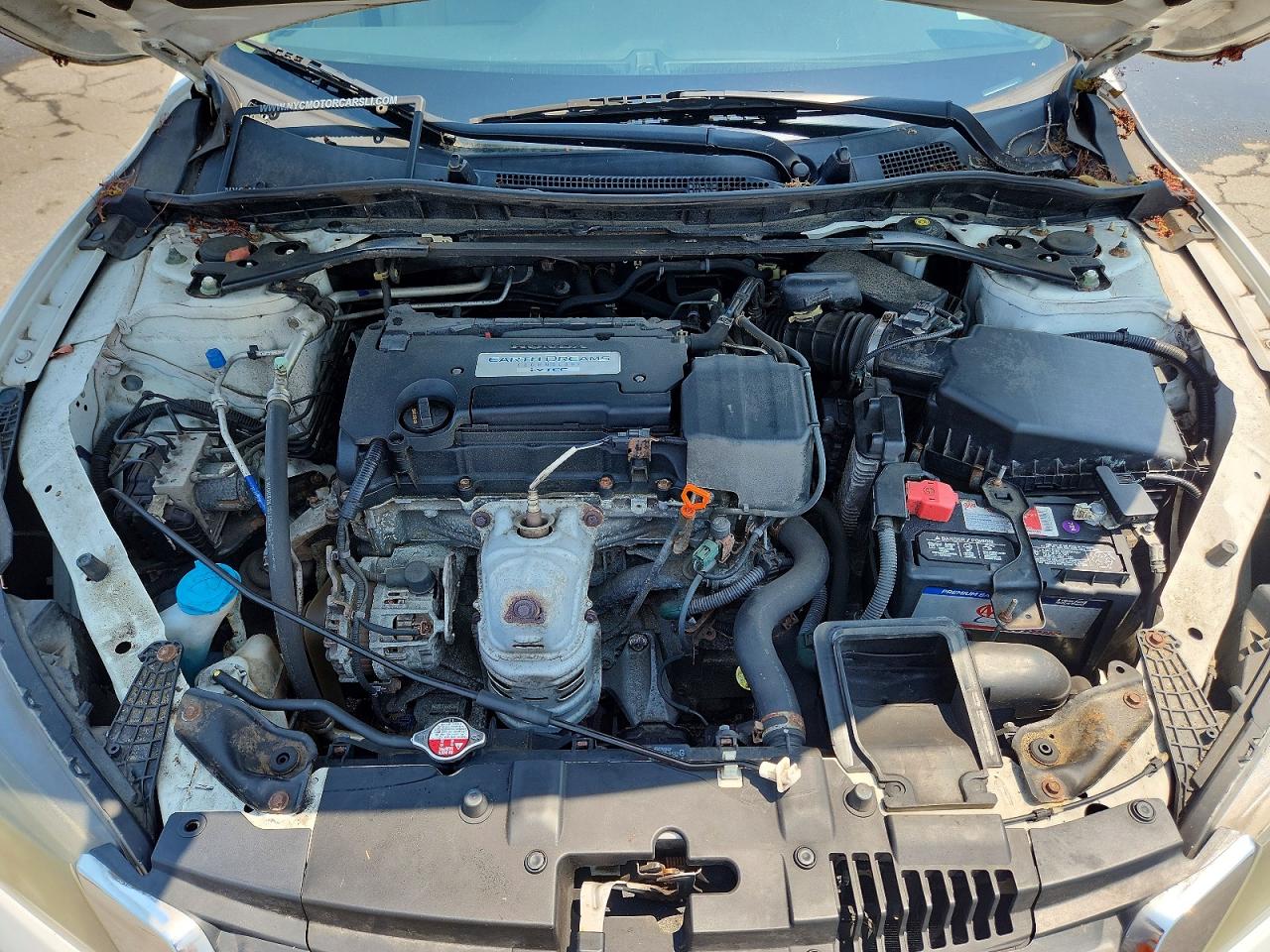 2015 Honda Accord Exl White vin: 1HGCR2F85FA090410