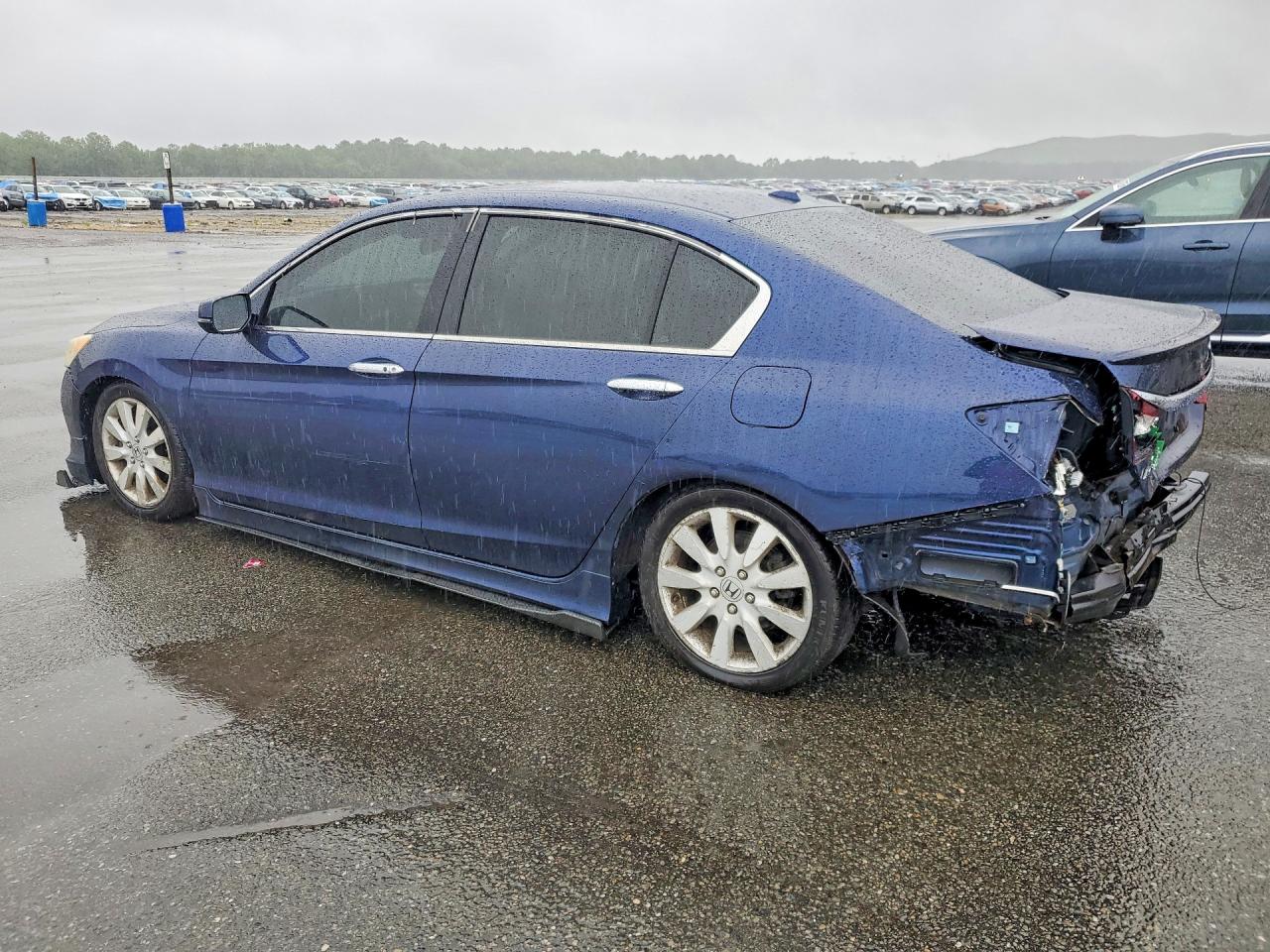 2015 Honda Accord Exl Синий vin: 1HGCR2F85FA099995