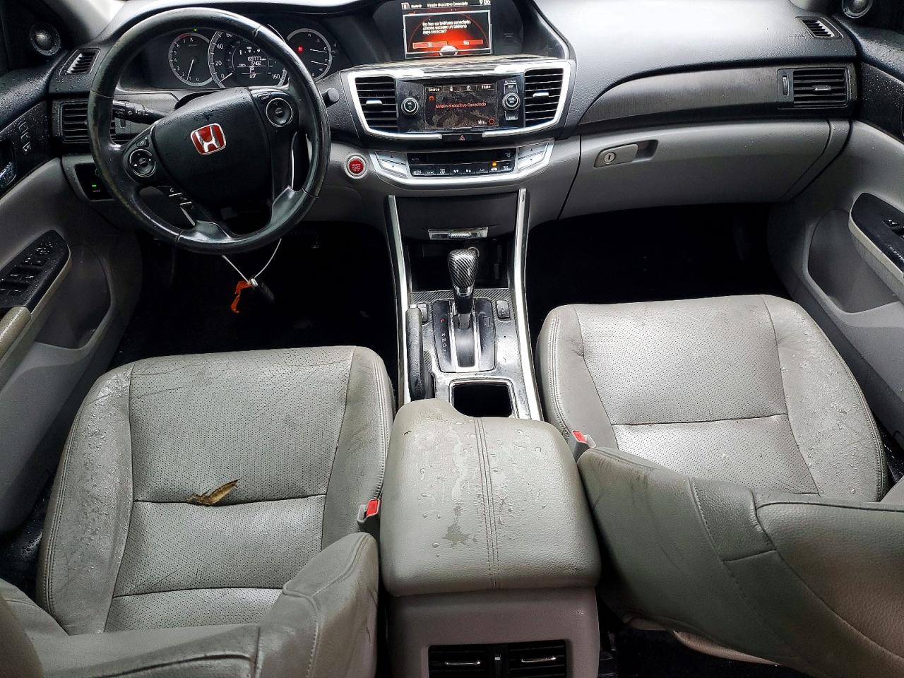 2015 Honda Accord Exl Синий vin: 1HGCR2F85FA099995