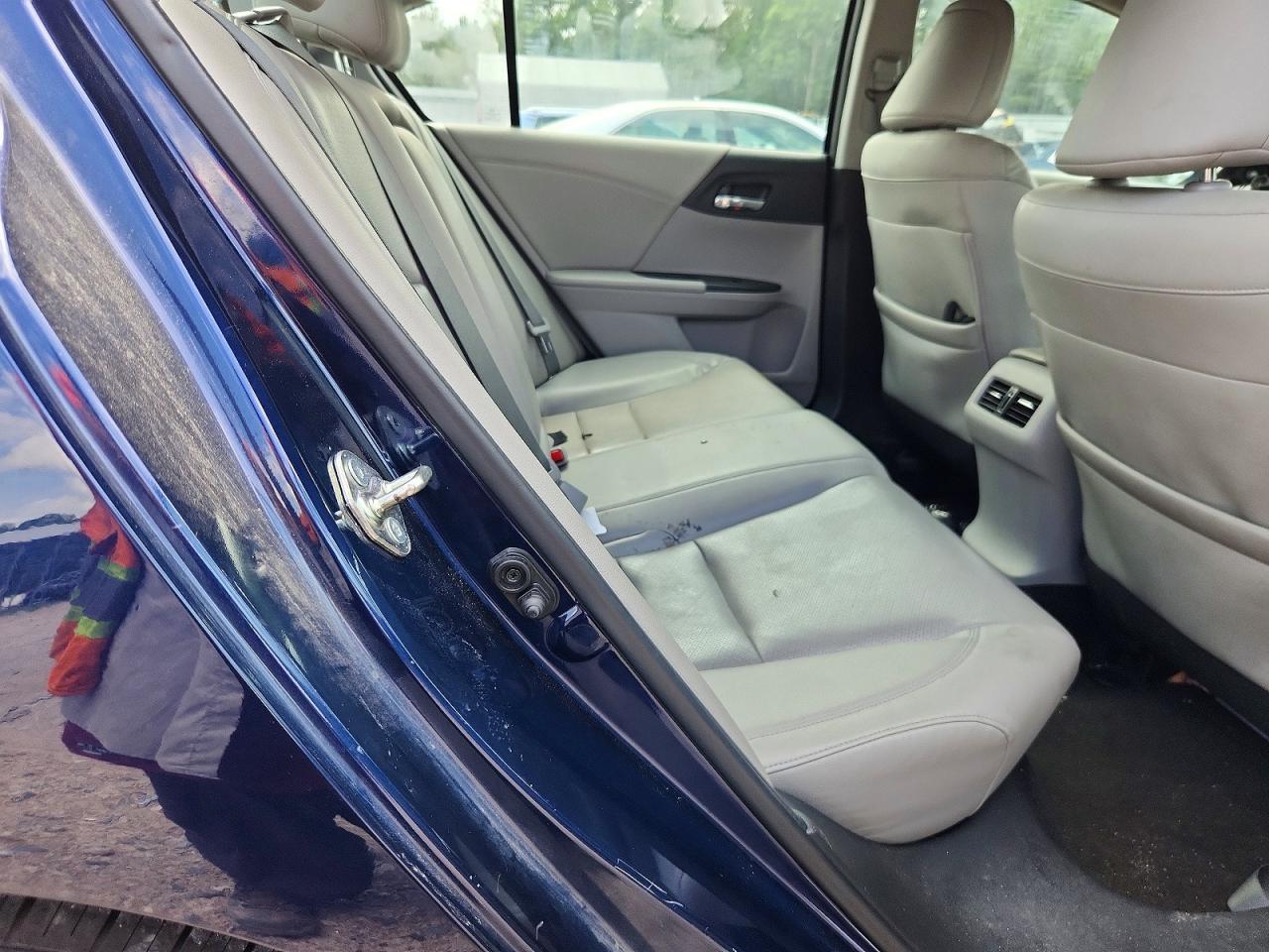 2015 Honda Accord Exl Синий vin: 1HGCR2F85FA100918