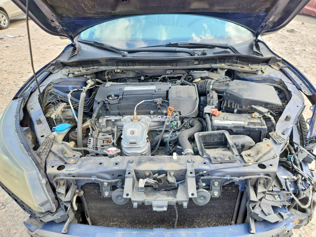 2015 Honda Accord Exl Синий vin: 1HGCR2F85FA100918