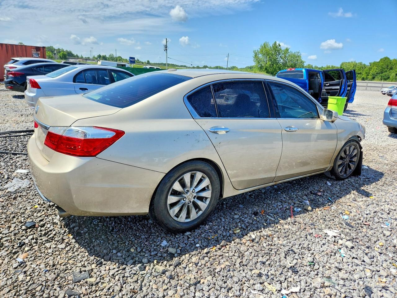 2015 Honda Accord Exl Gold vin: 1HGCR2F85FA147169