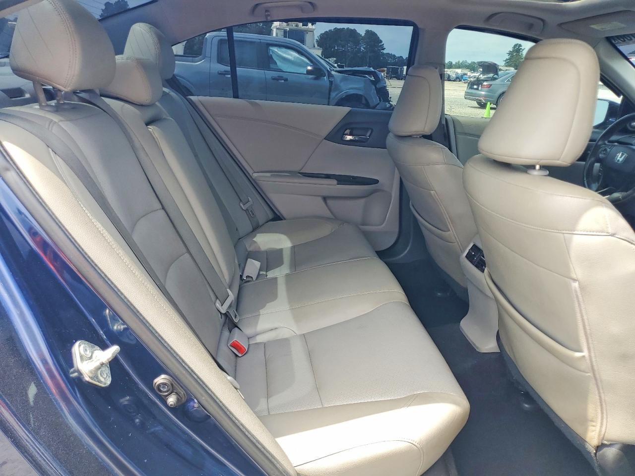 2015 Honda Accord Exl Blue vin: 1HGCR2F85FA166546
