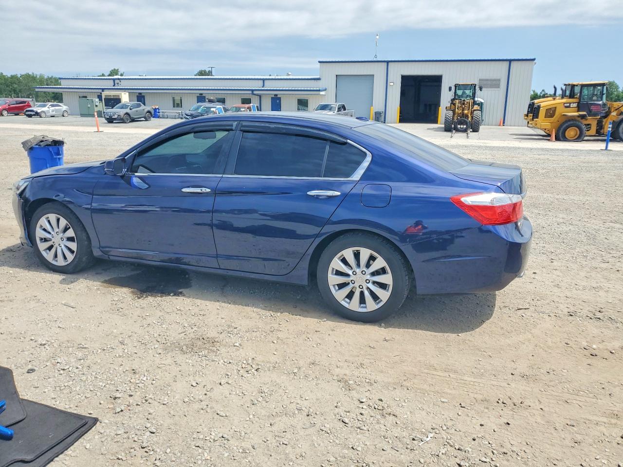 2015 Honda Accord Exl Blue vin: 1HGCR2F85FA166546
