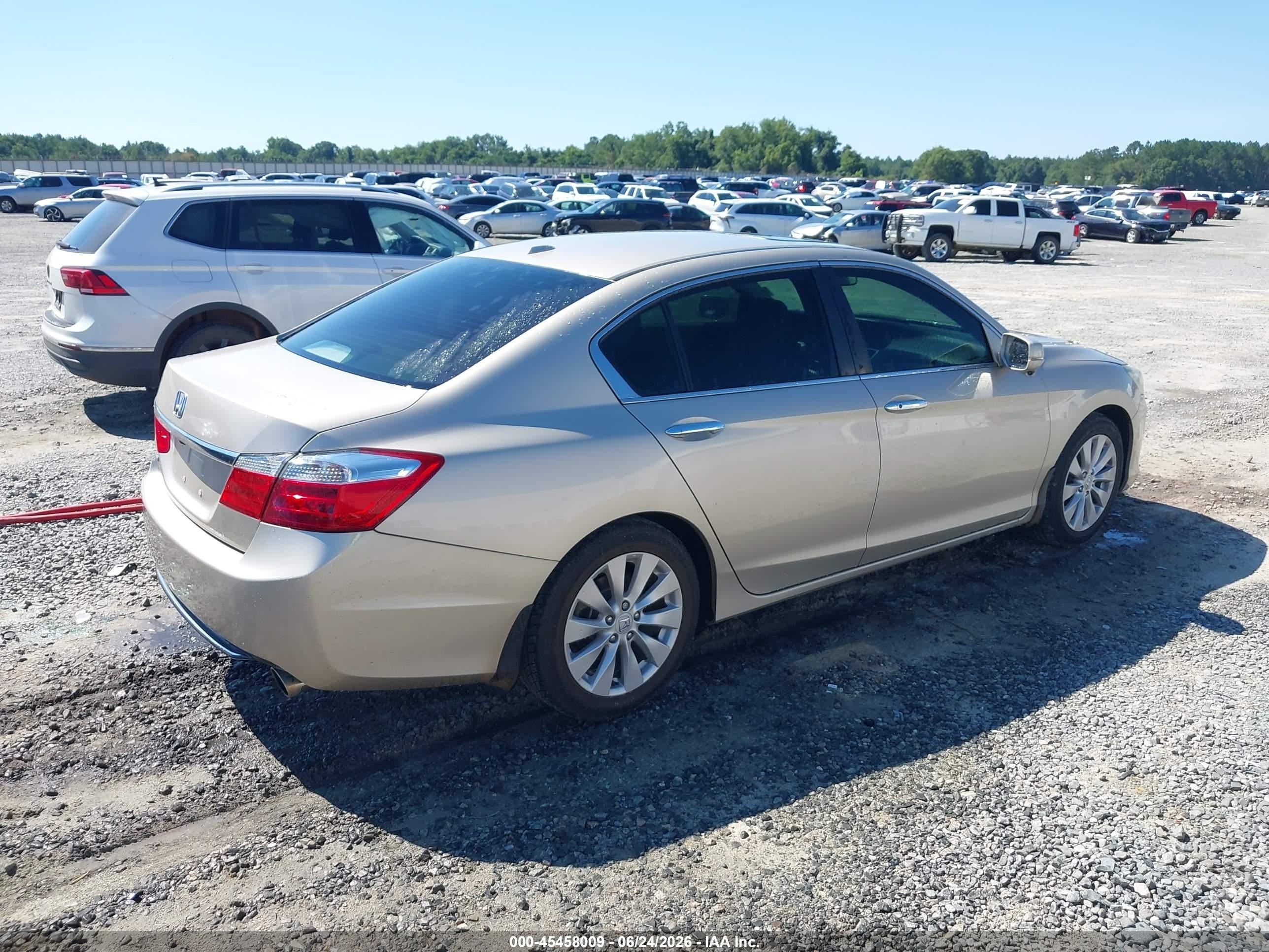 2015 Honda Accord Ex-l Gold vin: 1HGCR2F85FA208892