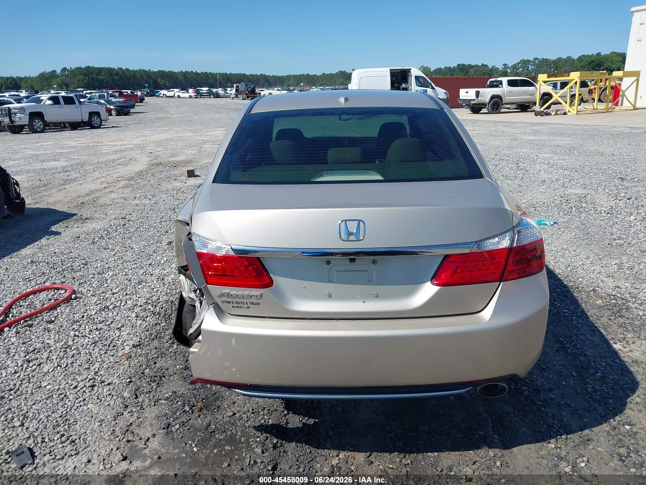 2015 Honda Accord Ex-l Gold vin: 1HGCR2F85FA208892