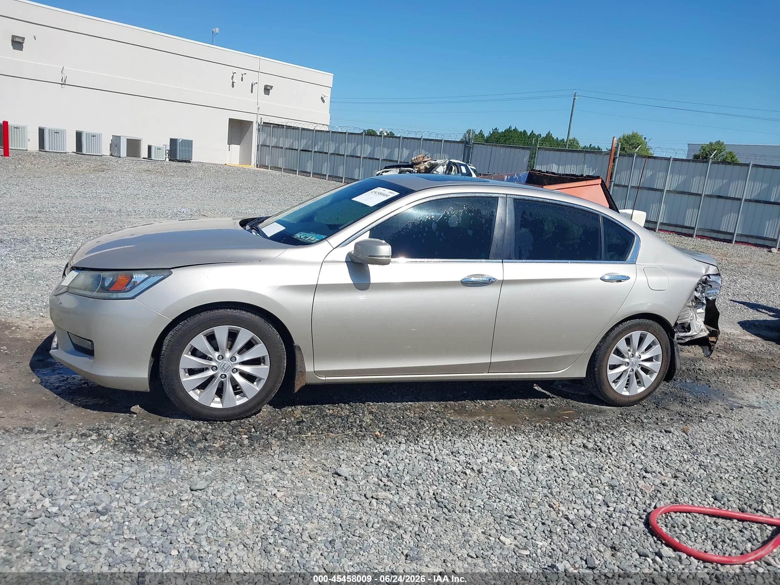 2015 Honda Accord Ex-l Gold vin: 1HGCR2F85FA208892