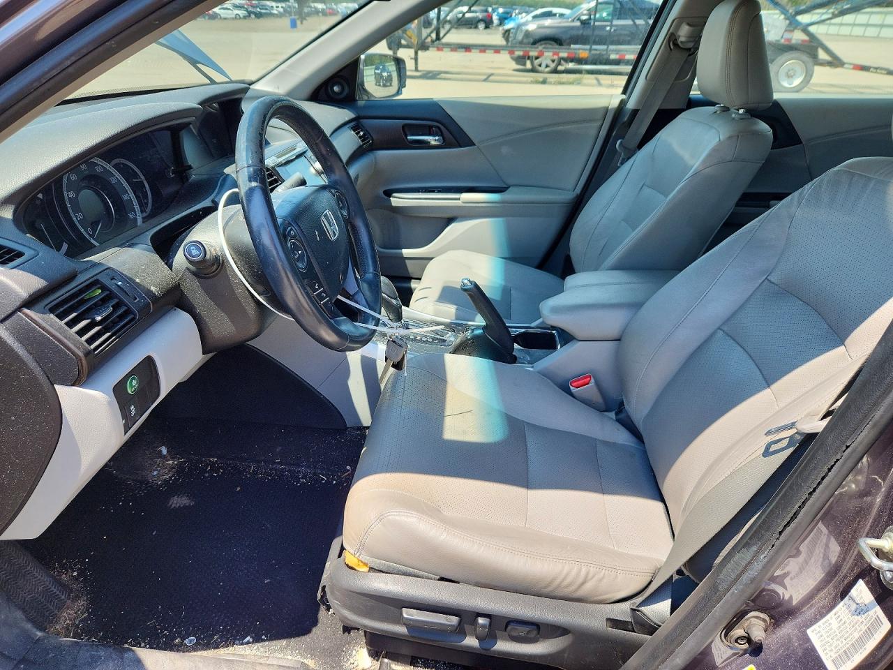 2015 Honda Accord Exl Gray vin: 1HGCR2F85FA213610