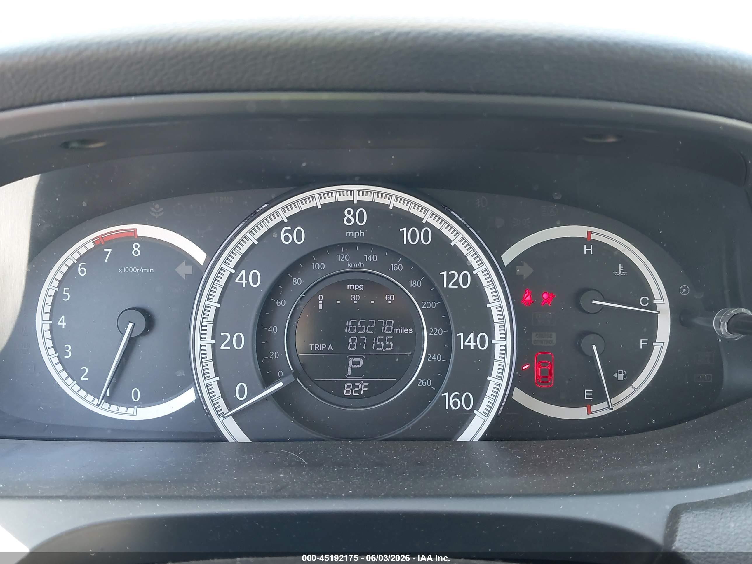 2015 Honda Accord Ex-l Белый vin: 1HGCR2F85FA233646
