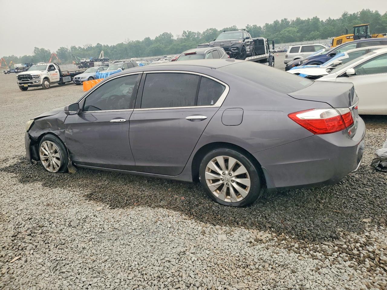 2015 Honda Accord Exl Gray vin: 1HGCR2F85FA234960