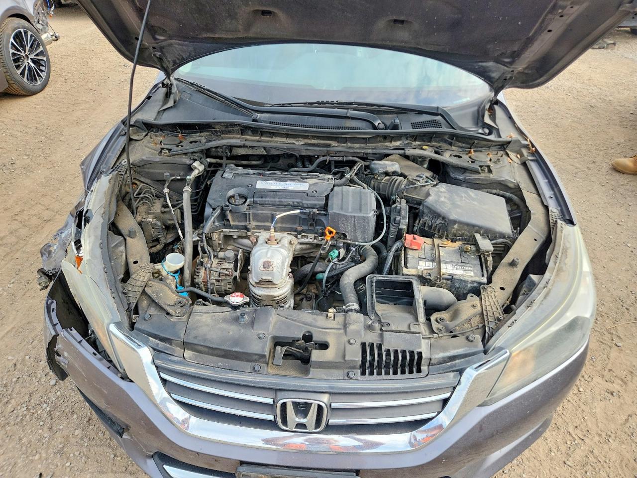 2015 Honda Accord Exl Gray vin: 1HGCR2F85FA802866