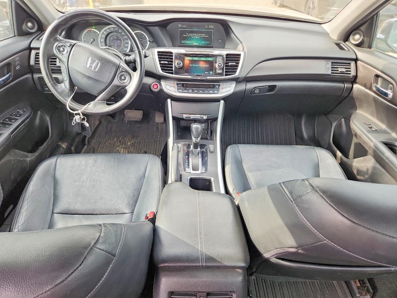 2015 Honda Accord Exl Gray vin: 1HGCR2F85FA802866