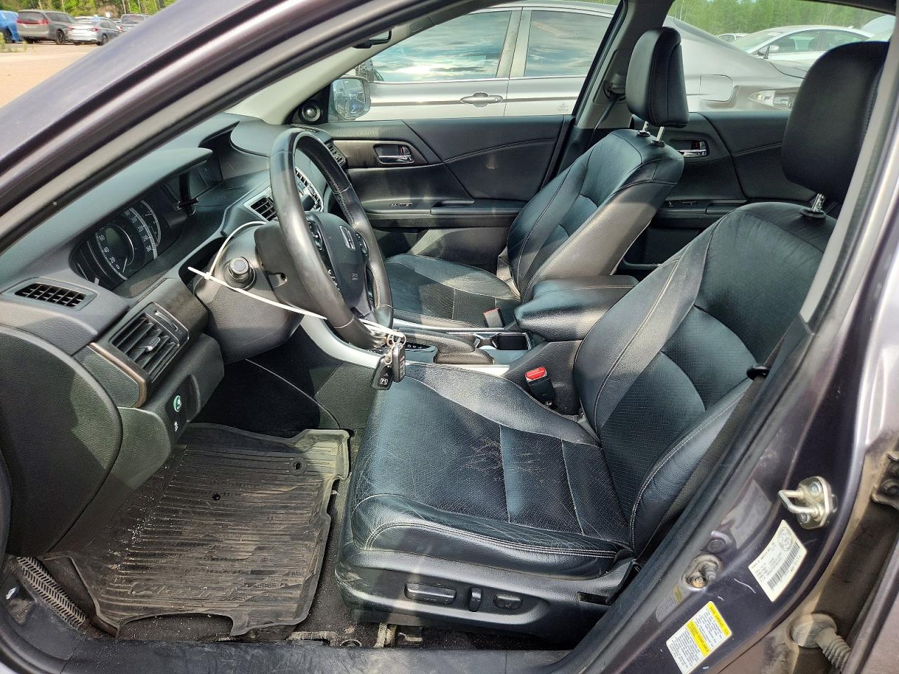2015 Honda Accord Exl Gray vin: 1HGCR2F85FA802866
