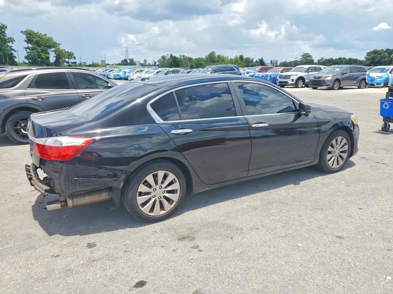 2013 Honda Accord Exl Black vin: 1HGCR2F86DA008603